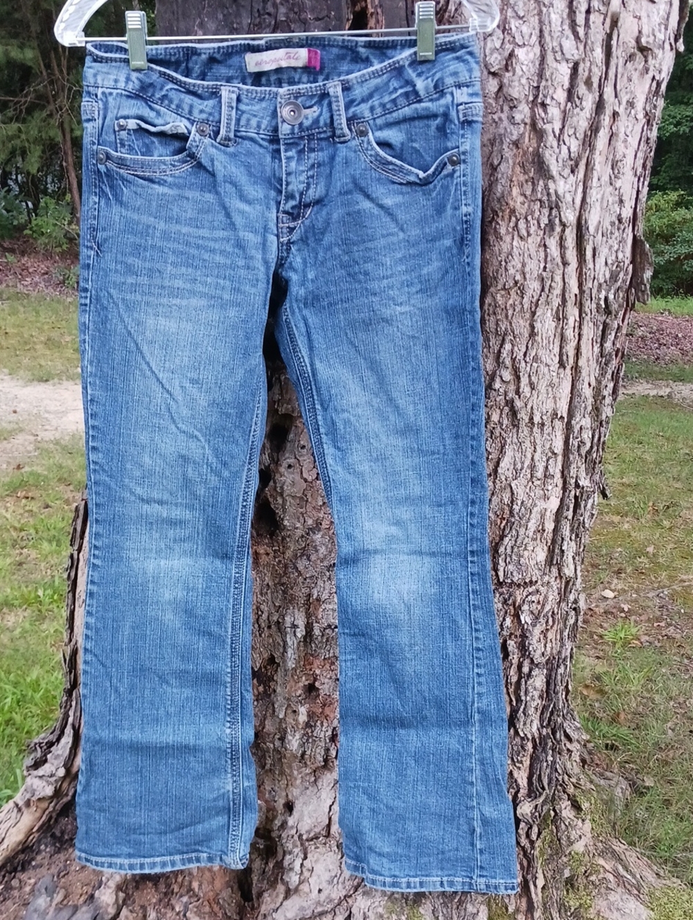 Aeropostale Women's Light Blue Bootcut Jeans